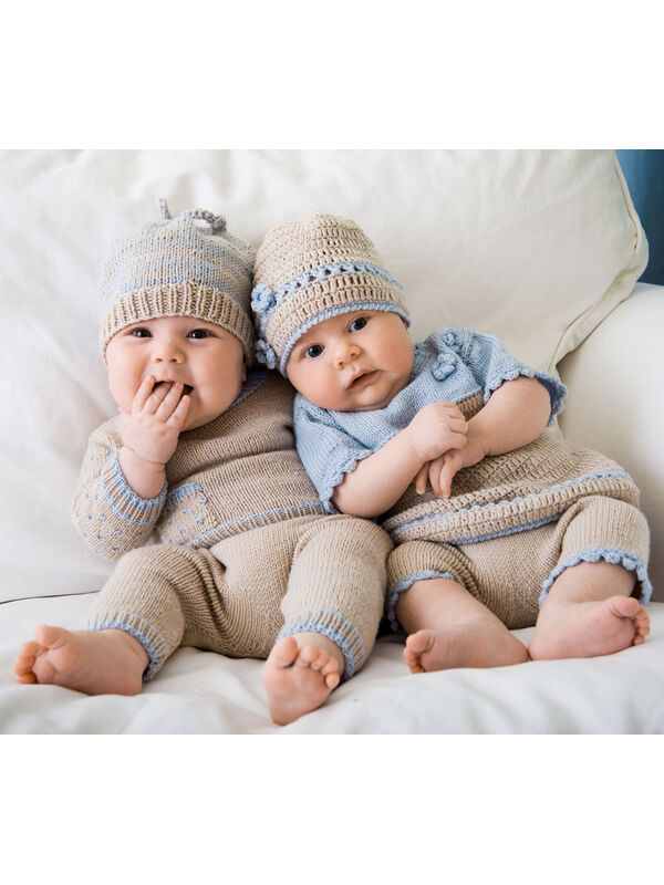 Lana Grossa SWEATER, BUKSER OG HUE Cool Wool Baby
