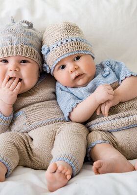 KJOLE, BUKSER OG HUE Cool Wool Baby fra Lana Grossa