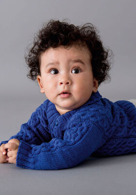 JAKKE Cool Wool Baby fra Lana Grossa