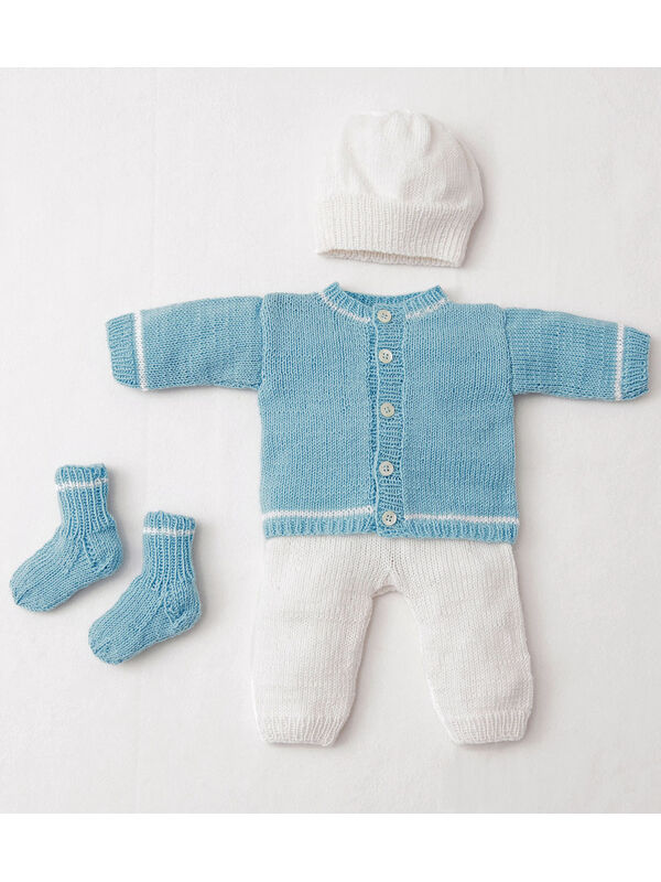 Lana Grossa JAKKE, BUKSER, HUE OG STRØMPER Cool Wool Baby