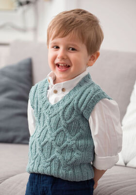 SLIPOVER Cool Wool Big Melange fra Lana Grossa