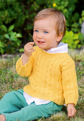SWEATER Soft Cotton fra Lana Grossa