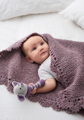 PLAID Alta Moda Alpaca fra Lana Grossa