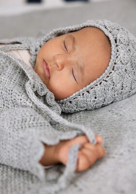 HÆKLET HUE Cool Wool Baby - Hækleopskrift (DK) fra Lana Grossa