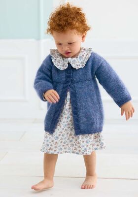 JAKKE Natural Superkid Tweed & Cool Wool Big Vintage fra Lana Grossa