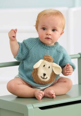 PULLOVER Ecopuno fra Lana Grossa