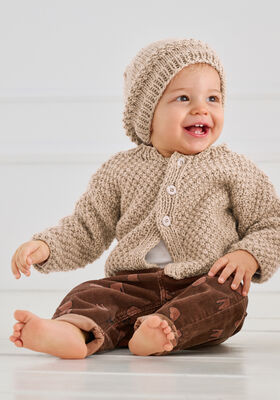 JAKKE Cool Wool Superbig Mélange fra Lana Grossa