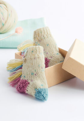 STRØMPER Cool Wool Baby Print Punto & Cool Wool Baby fra Lana Grossa