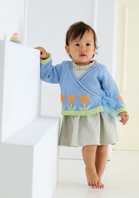 OMSLAGSJAKKE Soft Cotton fra Lana Grossa
