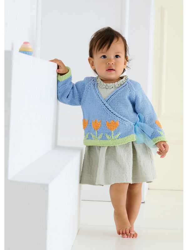 Lana Grossa OMSLAGSJAKKE Soft Cotton