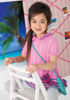 SWEATER Cotone/Cotone Print fra Lana Grossa
