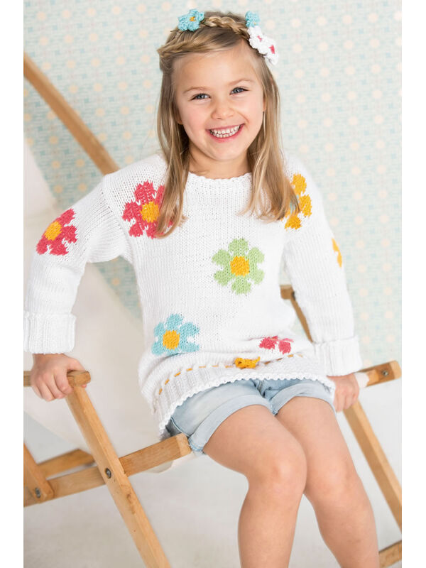 Lana Grossa SWEATER BLOMSTER Organico