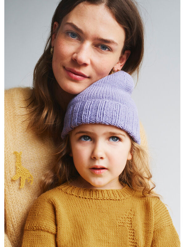 Lana Grossa HUE Cool Wool - Strikkeopskrift (SE)
