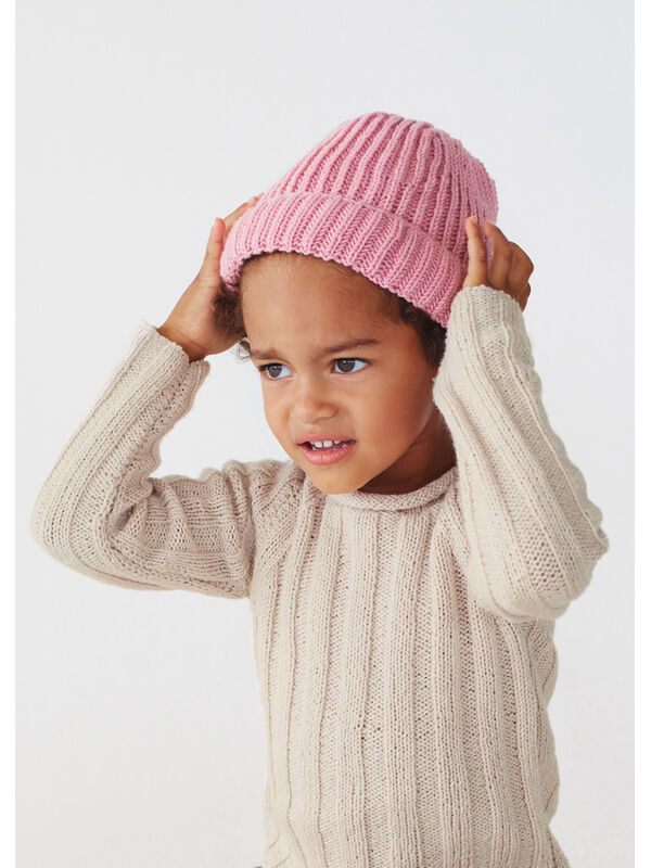 Lana Grossa HUE Cool Wool - Strikkeopskrift (SE)