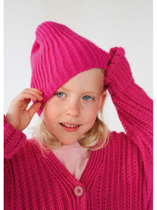 Lana Grossa HUE Cool Wool - Strikkeopskrift (SE)