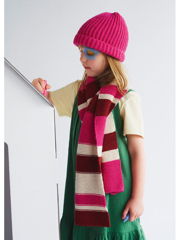 Lana Grossa SJAL Cool Wool - Strikkeopskrift (SE)