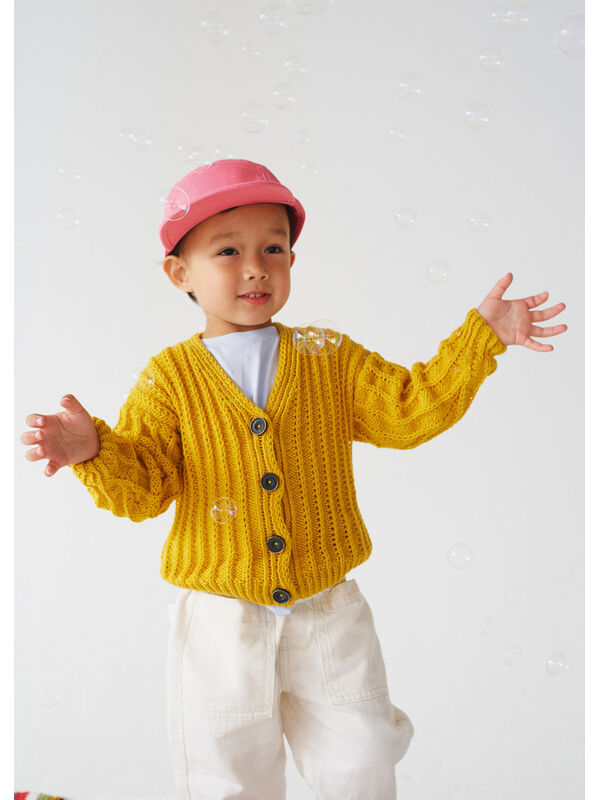 Lana Grossa JAKKE Cool Wool - Strikkeopskrift (SE)