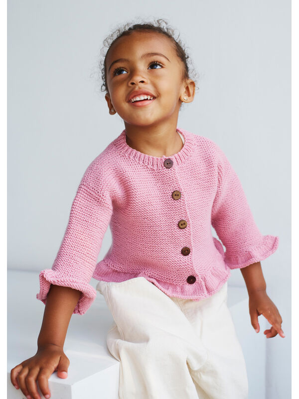 Lana Grossa JAKKE Cool Wool - Strikkeopskrift (SE)