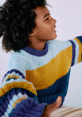 PULLOVER Cool Merino Big - Strikkeopskrift (SE) fra Lana Grossa
