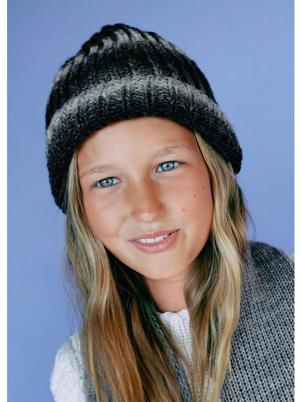Lana Grossa HUE Cool Merino Dégradé - Strikkeopskrift (SE)