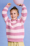 Lana Grossa PULLOVER Mille II - Strikkeopskrift (SE)