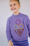 Lana Grossa PULLOVER Cool Merino - Strikkeopskrift (SE)