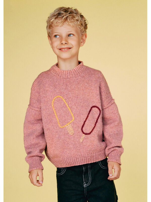 Lana Grossa PULLOVER Cool Merino - Strikkeopskrift (SE)