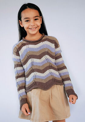 PULLOVER Alta Moda Cotolana - Strikkeopskrift (SE) fra Lana Grossa