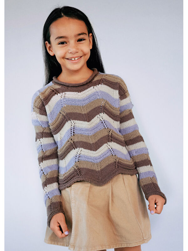 Lana Grossa PULLOVER Alta Moda Cotolana - Strikkeopskrift (SE)