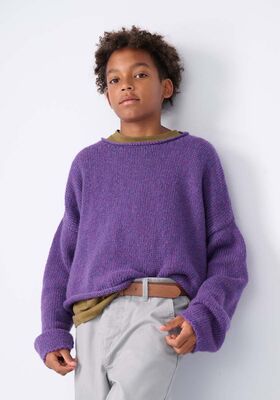 PULLOVER Cool Merino - Strikkeopskrift (SE) fra Lana Grossa