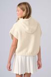 Lana Grossa HOODIE-SLIPOVER Cool Merino Big - Strikkeopskrift (SE)