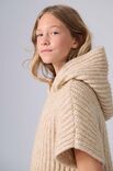 Lana Grossa HOODIE-SLIPOVER Twinny - Strikkeopskrift (SE)