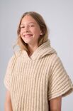 Lana Grossa HOODIE-SLIPOVER Twinny - Strikkeopskrift (SE)