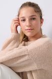 Lana Grossa PULLOVER Soffio & Setasuri - Strikkeopskrift (SE)