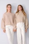 Lana Grossa PULLOVER Soffio & Setasuri - Strikkeopskrift (SE)