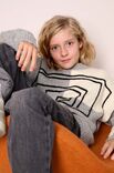 Lana Grossa PULLOVER Cool Merino - Strikkeopskrift (SE)