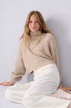 Lana Grossa KORT PULLOVER Twinny - Strikkeopskrift (SE)