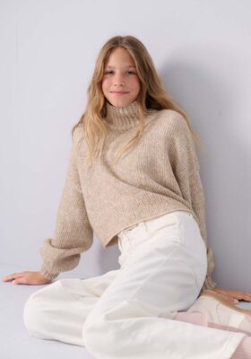 KORT PULLOVER Twinny - Strikkeopskrift (SE) fra Lana Grossa