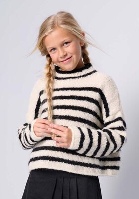 PULLOVER Airy - Strikkeopskrift (SE) fra Lana Grossa
