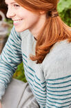 Lana Grossa RAGLANPULLOVER Landlust Sommerseide - Strikkeopskrift (NO)