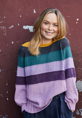 PULLOVER Landlust Sommerseide - Strikkeopskrift (NO) fra Lana Grossa