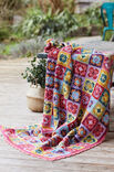 Lana Grossa GRANNY-PLAID Landlust Sommerseide - Strikkeopskrift (NO)