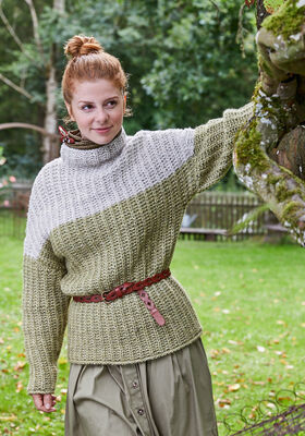 PULLOVER Landlust Winterwolle - Strikkeopskrift (NO) fra Lana Grossa