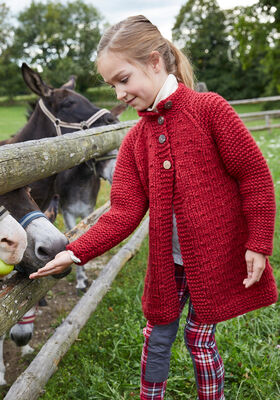 JAKKE (BØRN) Landlust Winterwolle - Strikkeopskrift (NO) fra Lana Grossa
