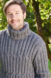 Lana Grossa PULLOVER Landlust Winterwolle - Strikkeopskrift (NO)
