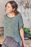Lana Grossa T-SHIRT Landlust Sommerseide - Strikkeopskrift (SE)