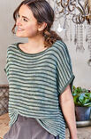 Lana Grossa T-SHIRT Landlust Sommerseide - Strikkeopskrift (SE)