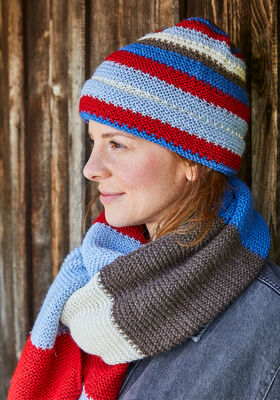 HUE Landlust Alpaka Merino 160 - Strikkeopskrift (SE) fra Lana Grossa