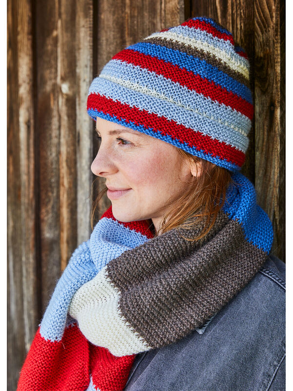 Lana Grossa HUE Landlust Alpaka Merino 160 - Strikkeopskrift (SE)