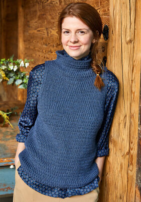 SLIPOVER Landlust Alpaka Merino 160 - Strikkeopskrift (SE) fra Lana Grossa